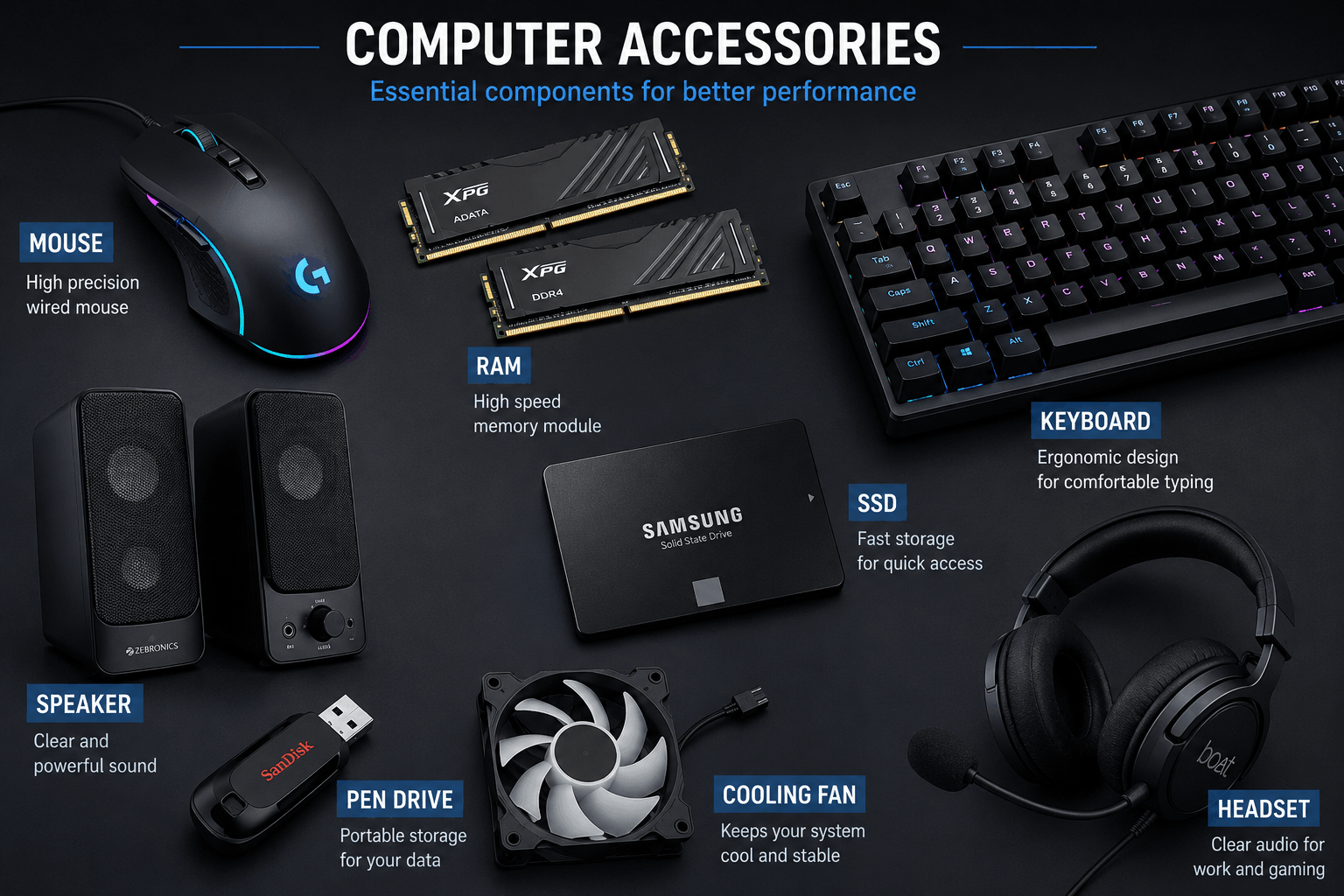 Computer accessories