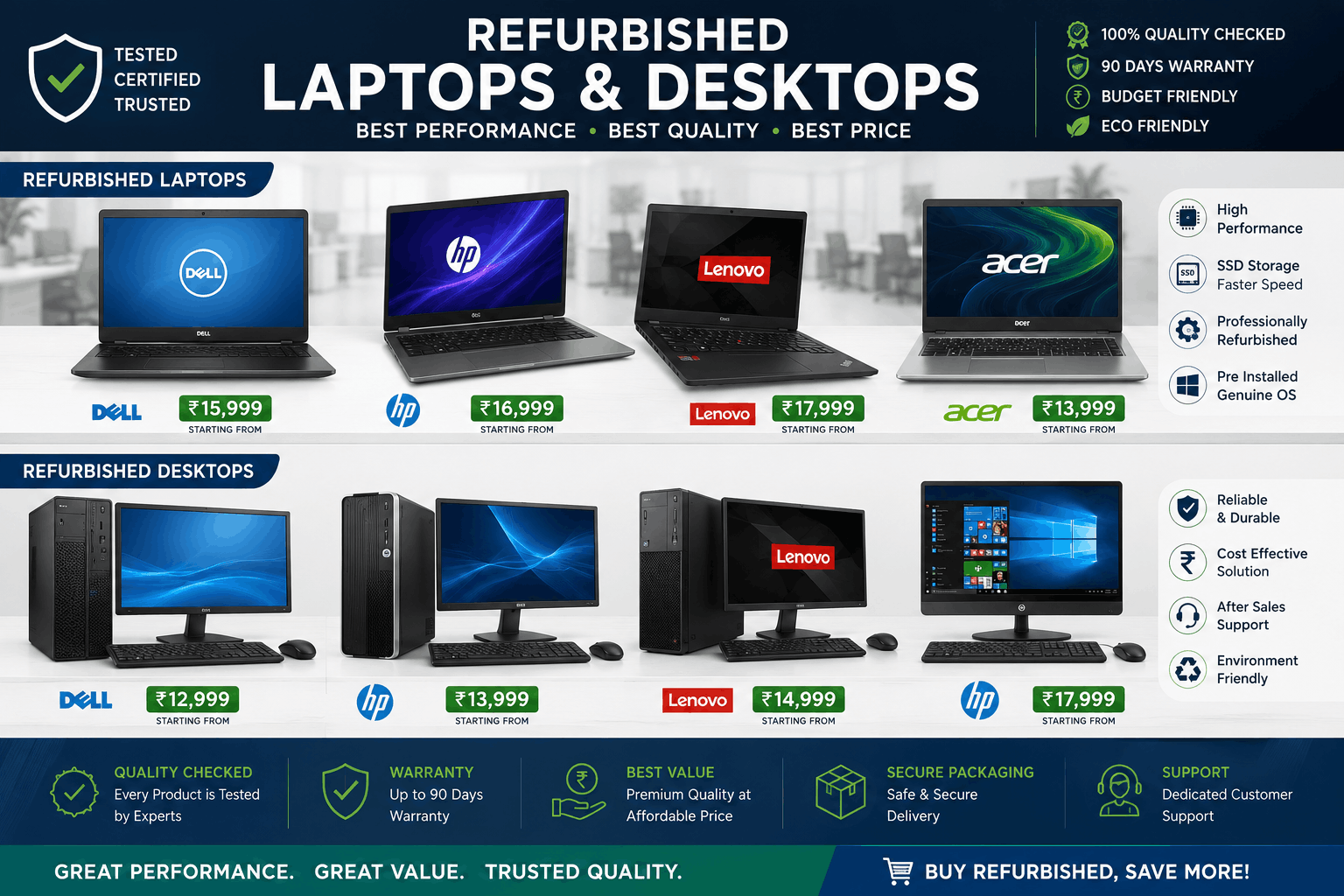 Refurbished laptop